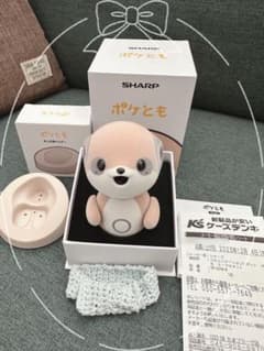 ☆美品☆ ポケとも 充電ホルダー付き 対話AIキャラクター SHARP