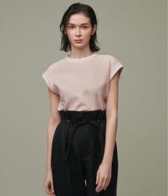 uncrave 美品⭐︎ ピンク　シアー　コットン　ノースリーブブラウスのサムネイル