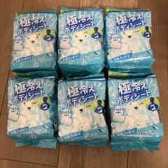 アイスノン極冷えボディシート せっけんの香り 30枚入り 6個セットのサムネイル