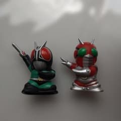 仮面ライダー指人形 仮面ライダーブラックRX・ZXセット！ - メルカリ