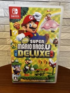美品】スーパーマリオUデラックス Switch ソフト 動作確認済 任天堂