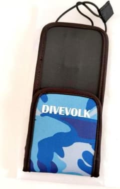 ダイビングハウジングカバー ブルー 迷彩柄 かっこいい おしゃれ 保護カバー