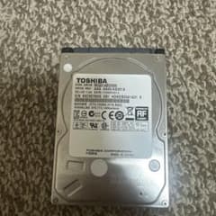 TOSHIBA 2.5インチ HDD 500GB 本体のサムネイル