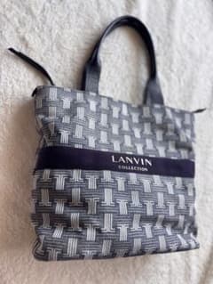 LANVIN COLLECTION トートバッグ 総柄、美品 - メルカリ