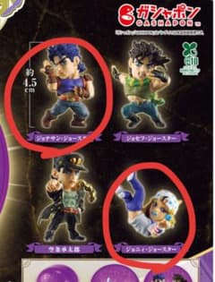 ジョジョの奇妙な冒険 ガチャ2種セットのサムネイル
