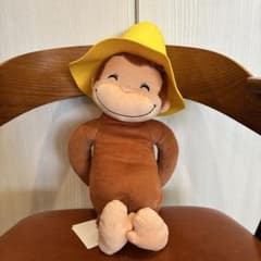 おさるのジョージ LLぬいぐるみ 黄色い帽子