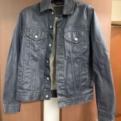 現在非売品　激レア　Levi's デニムジャケット Mサイズ 黒のサムネイル