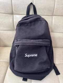 Supreme ブラック リュック　バックパック　CANVAS BACKPACKのサムネイル