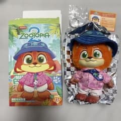 【MINISO】ズートピア2 ニック　ぬいぐるみキーチェーンのサムネイル