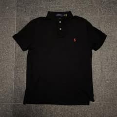 希少サイズarchive SWAG Ralph Lauren ブラックポロシャツ 希少サイズarchive SWAG RALPH LAUREN 黒 ポロシャツ S - メルカリ
