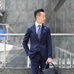 定価23万 極上 ラルディーニ ネイビーストライプ スーツ セットアップ 48 定価23万 極上 ラルディーニ ネイビーストライプ スーツ セットアップ