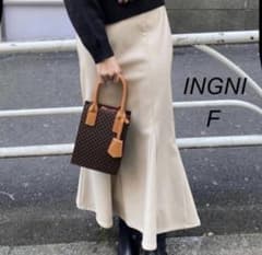 잉 합피 롱 인어 스커트 F 아이보리 페미닌 고급 깨끗한