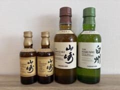 白州・山崎（180ml）・山崎12年（50ml）3点セット 楽天市場】サントリー シングルモルト 山崎NV180ml 山崎12年50ml 白州