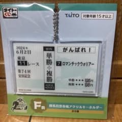 タイトーくじ HORSE HEROESキーホルダー ロマンチックウォリアーのサムネイル