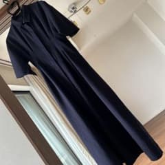 スタイルミキサー STYLEMIXER ネイビー 半袖シャツワンピースのサムネイル