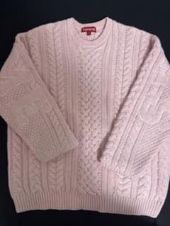 Thumbnail of Supreme 23AW Applique Cable Knit Sweate