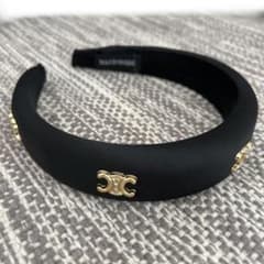Celineカチューシャ、ブラック、美品 - メルカリ