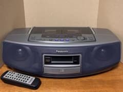 CDラジカセ　パナソニック　リモコン付 RX-ED55 RAK-RX935WK