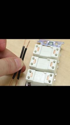 電気工事 渡り線 時短作業のサムネイル