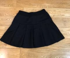 プリーツスカート 黒のサムネイル