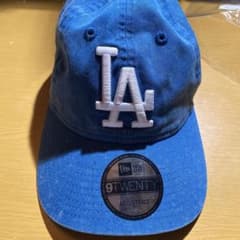 New Era 9TWENTY LAキャップ ドジャース　青　緑　韓国限定のサムネイル