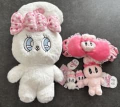 エスターバニー　ぬいぐるみ　ヘアバンド　マスコットキーホルダー