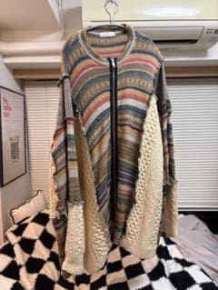MARKS & SPENCER リメイク ストライプニットセーターのサムネイル