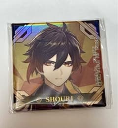 原神　鍾離　ホログラム缶バッジ　公式正規品のサムネイル