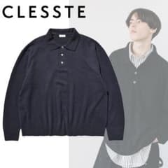 CLESSTE クレスト カシミアニットポロシャツ 2 - メルカリ