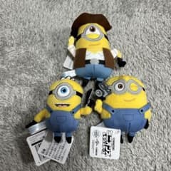 ミニオンズ＆モンスターズ マスコットカウボーイ　全3種類セット