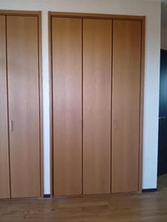 住友林業純正クローゼット折れ戸 3枚セット 高225cm 金具付 DIY・交換 