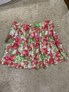 Forever21♡Flowerプリントギャザーミニスカートのサムネイル