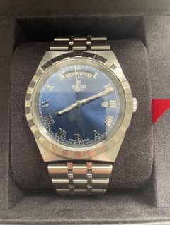 チューダー　TUDOR ロイヤル　41 デイデイト　ブルー　ローマン　国内正規品 チューダー TUDOR ロイヤル 41 デイデイト ブルー ローマン 国内正規品