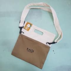 完売品新品未使用☆KALDI限定サコッシュ☆カルディのサムネイル