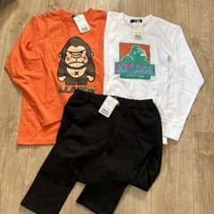 XLARGEの長袖、パンツセット　140サイズのサムネイル