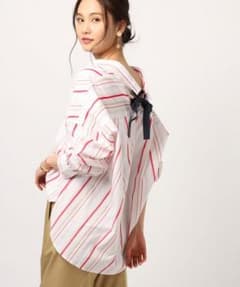 値下げ★グローバルワークのバックリボンシャツのサムネイル