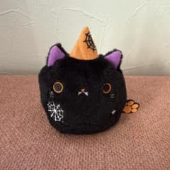 三英貿易 ねこだんご ハロウィン クロネコ ぬいぐるみ かわいい お手玉