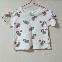 くま柄？ Tシャツ 90cmのサムネイル