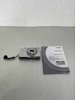 ジャンク品】Canon IXY 640 シルバー デジタルカメラ 付属品あり