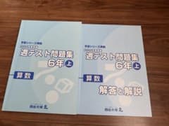 (新品)2024年度実施週テスト問題集 6年上 算数のサムネイル
