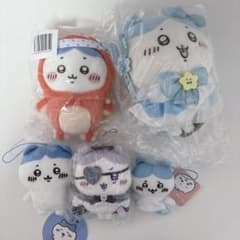 ハチワレ　ぬいぐるみ　マスコット　セットのサムネイル