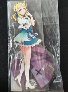 Aqours 9周年 1/4スケール 　BIG　アクリルフィギュア　小原鞠莉 Aqours 9周年 1/4スケール BIG アクリルフィギュア 小原鞠莉 - メルカリ