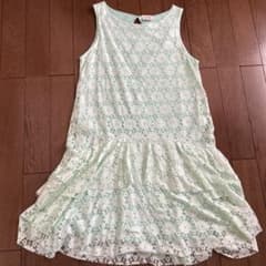 ZARA Girls レース ノースリーブワンピースのサムネイル