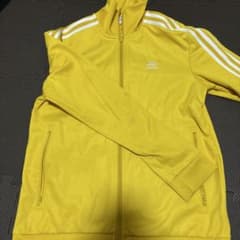 ❀新品❀adidas トラックジャケット S ネオンイエローのサムネイル