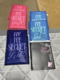 IVE SECRET ケース ポーチ 7点＋IVE EMPATHY まとめ売りのサムネイル