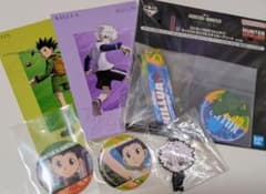 HUNTER×HUNTER グッズセット 缶バッジ ステッカー ストラップのサムネイル