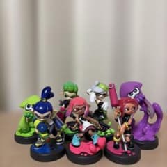 스플라툰 amiibo 아미보 7마리 정리 판매