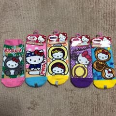 なみちん様専用＊キティ ご当地 靴下 5足セットのサムネイル