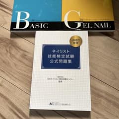 JNA GEL NAIL BASIC ネイリスト問題集　3冊セット美品のサムネイル