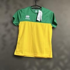 errea キッズ Tシャツ グリーン イエロー YXSのサムネイル